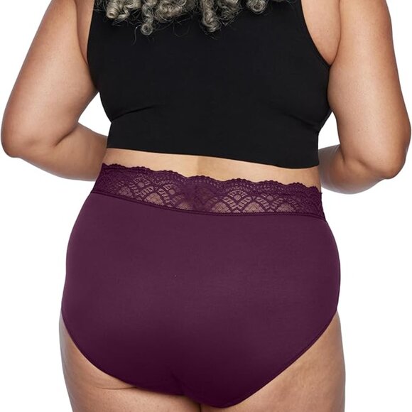 NWT Women’s Thinx For All Leaks High Waisted Period Underwear - Purple - XXL - Picture 4 of 7